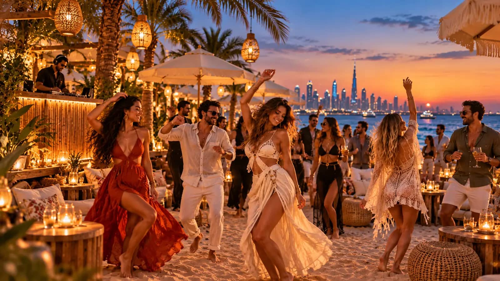 Sunset on the sand, photo 2